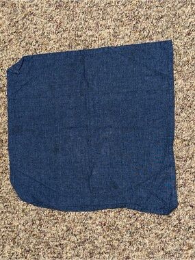 Sur La Table Navy Blue Textured Knit napkin‎